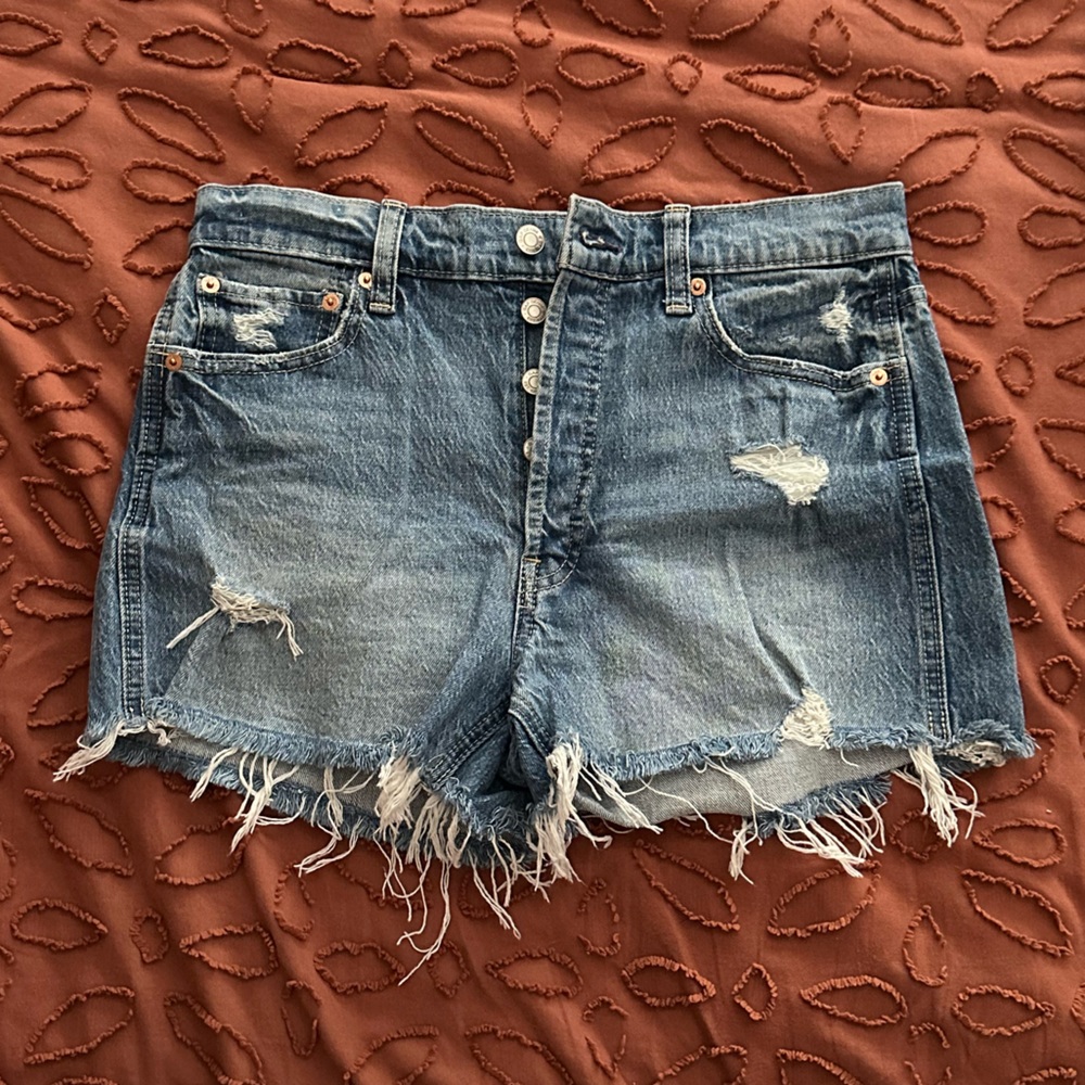 GAP Cheeky High Rise Denim Shorts - 6/28